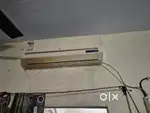 LG 1 Ton Split AC + Friedge + Cooler + 2 bed matress