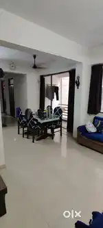 3 BHK Semi furnished flat for sale near Kunal Cross Road Gotri