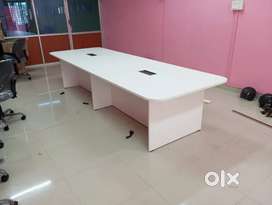 Conference table with pop up box 12 x 4 manufacturing