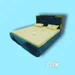 BRAND NEW FANCY DOUBLE BED(pN)