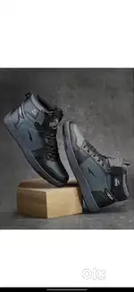 Asian high top knee shoes