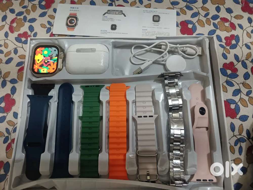 10 in 1 smartwatch+earpods set