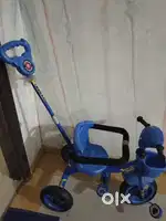 Toddler Tricycle with Push Handle – Good Condition