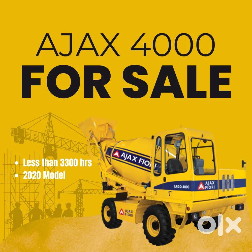 2020 model Ajax 4000 (3000 hours) for sale
