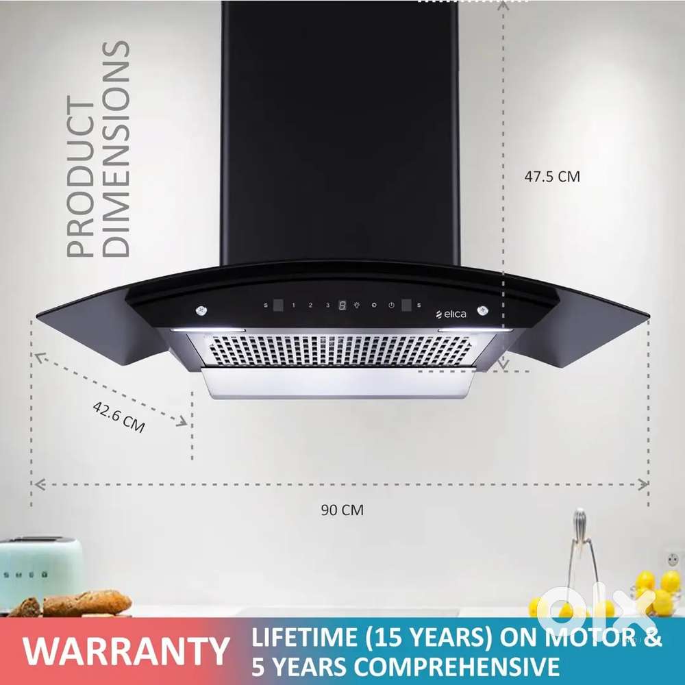 Elica 90 cm Auto clean kitchen Chimney