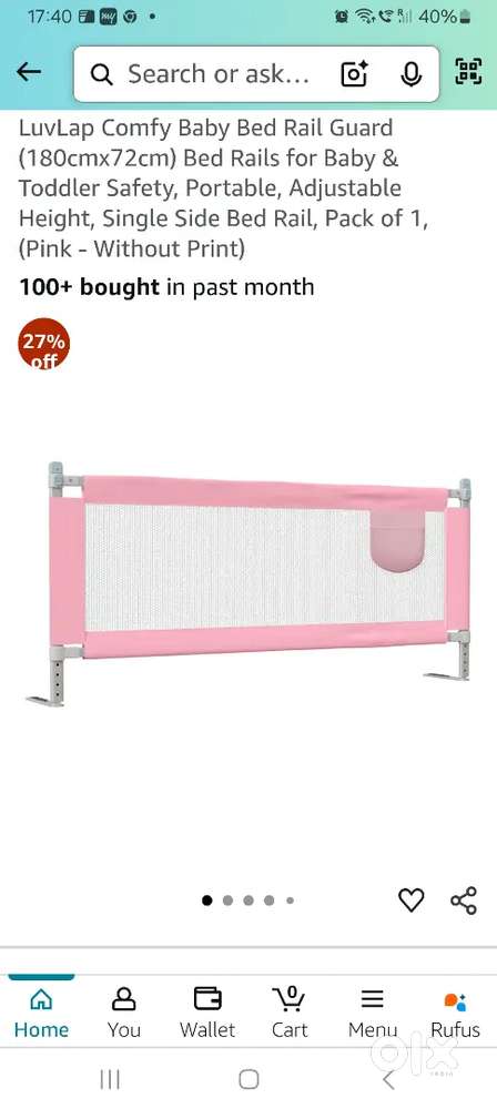 Bed rails luvlap