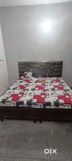 Bed along with matters and box