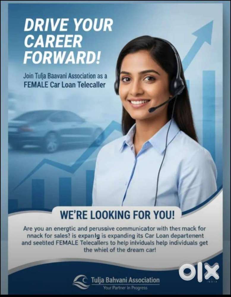 we need tellcallers for car loan