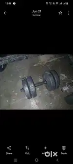Gym Home Made Bench