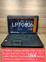 (LPT0606) Toshiba Satellite C855 second hand laptop