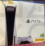 Ps5 warranty upto 6months next to new condition sets