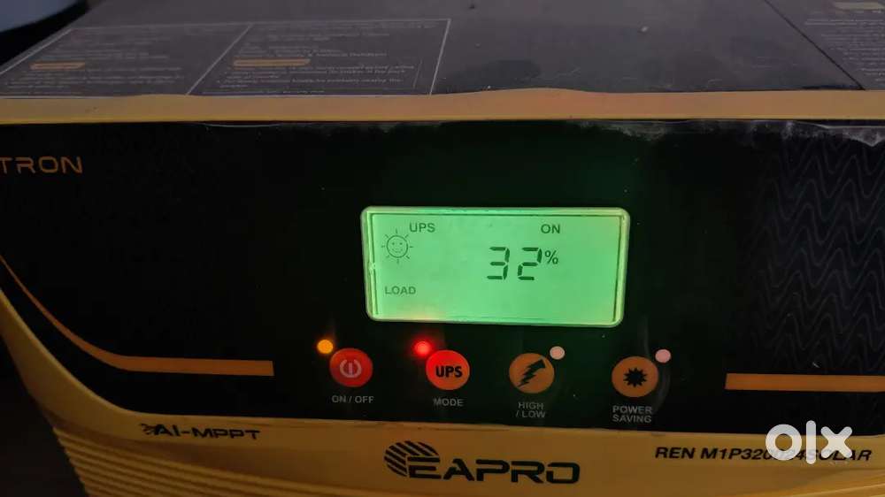 Eapro 3Kva 24v solar mppt inverter with 2 nos 150ah exide batteries