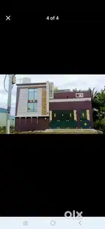 New 2BHK Individual house with car sparking secured with grill