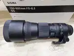 Super zoom lens sigma 150-600