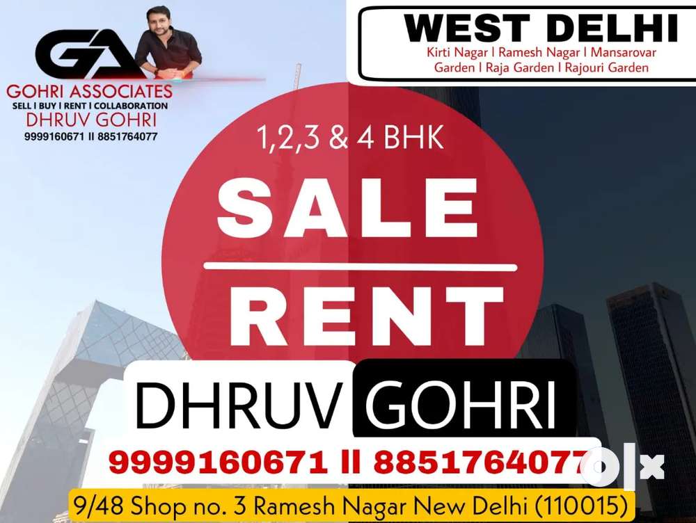 || Dhruv Gohri || 2bhk 1st Floor Lift Parking Newly Built