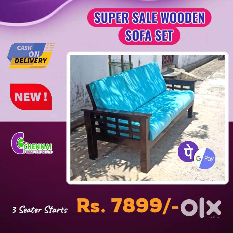 Wooden sofa set New Sofa set #5877