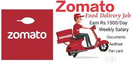 Ooty Zomato food delivery job in your free time