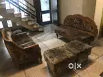 Solid Wood Classical Sofa