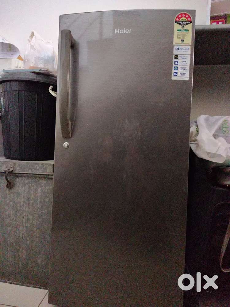 Hair single door fridge with 197ltr capacity