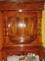 PUJA SINGHASAN (segun wood)