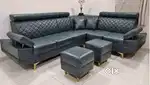 L shape sofa luxury model