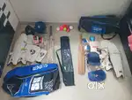 CHEAP CRICKET 2 KITS-Wood Sword Bat, SSbat ,SG AND SS