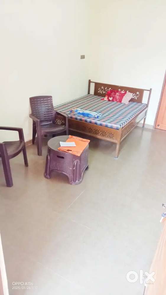 For rent two rooms attached bathroom and kitchen