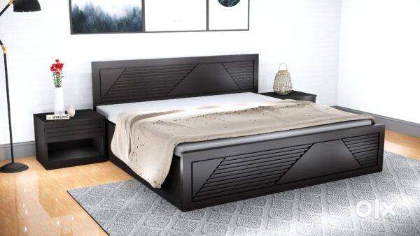 Today discount buy new double bed with box -5990/-