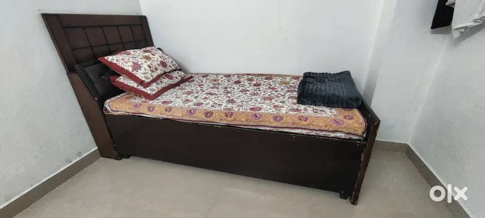 Hardwood sagwaan Single bed
