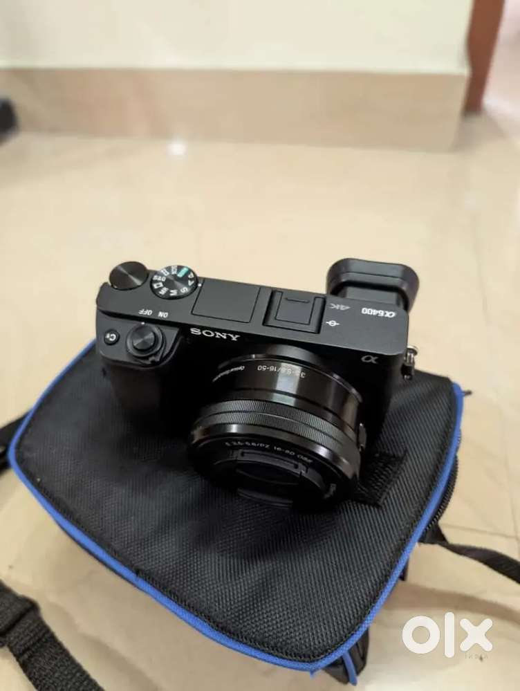 Sony A6400 & 16-50 PZ lens Kit (2yrs warranty) 4K mirrorless camera