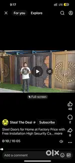New Building 3 Bhk with open taress