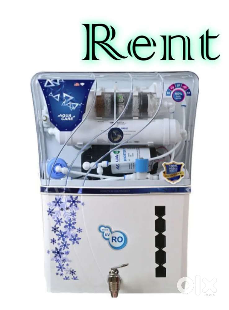 Water purifier available on rent