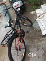 A brand (haunk) new bicycle is on sale