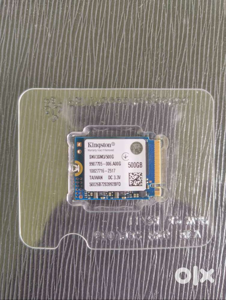 M.2 nvme ssd 500 gb Kingston with 5 year warranty