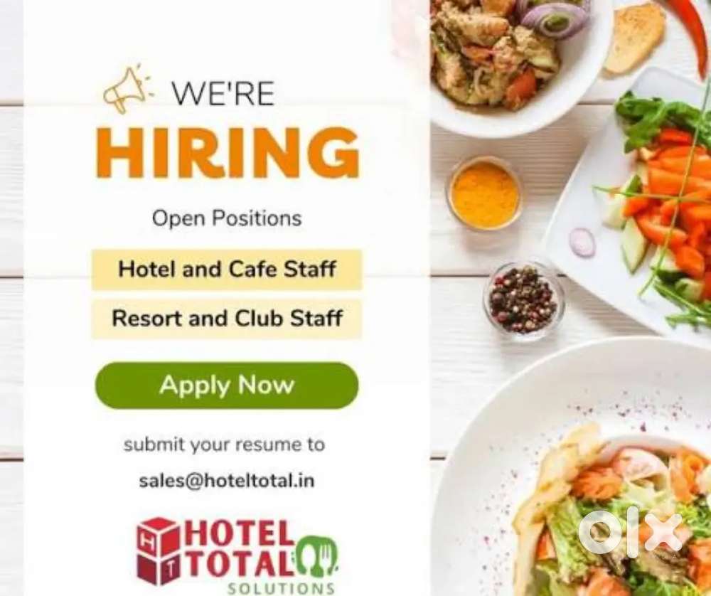 Need Supervisor and housekeeping staff for hotel