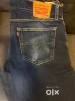 Used 36 waist levis jeans ans color plus pant for immediate sale