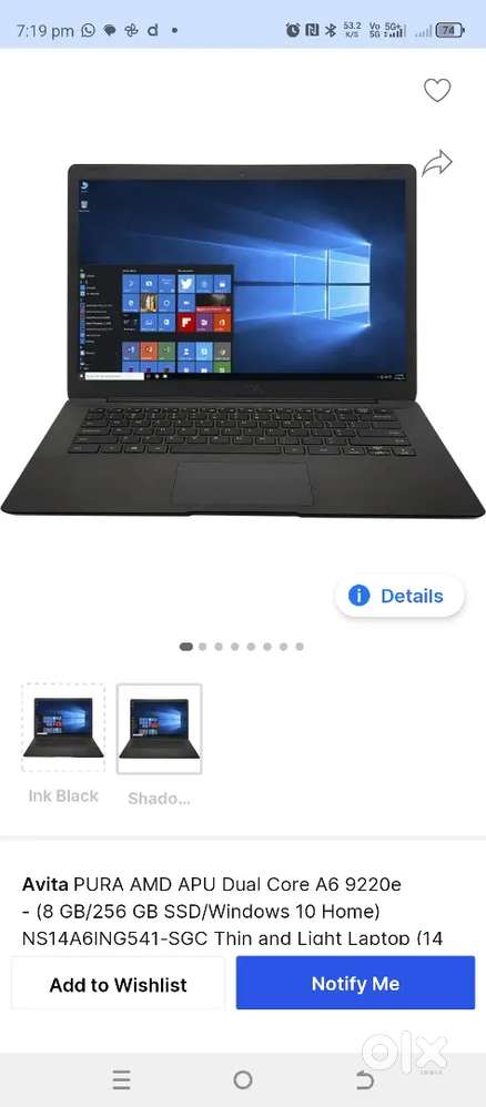 Avita laptop