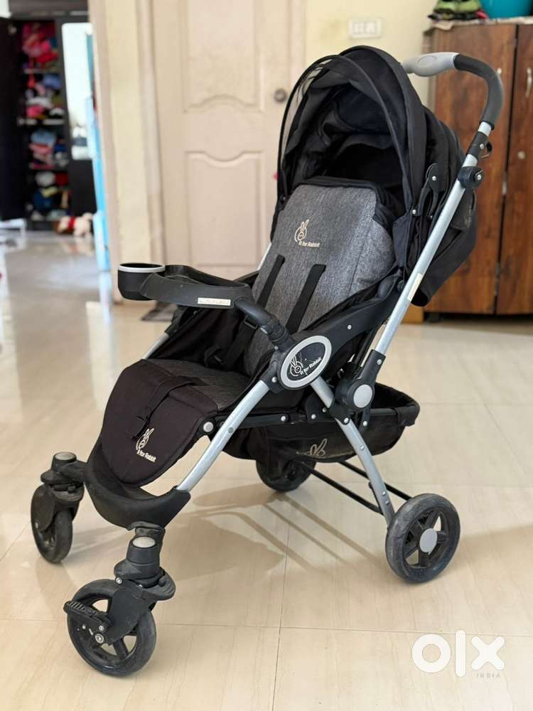 R for rabbit premium chocolate ride stylish baby stroller