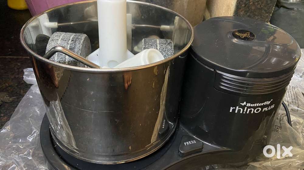 Tabletop wet grinder, butterfly company,2 liters,model- rhino plus.
