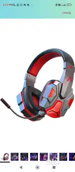 Adcom Cyberpunk Wireless Bluetooth headphone