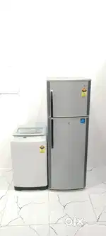 Special offer on Double door refrigerator and top load fully washing