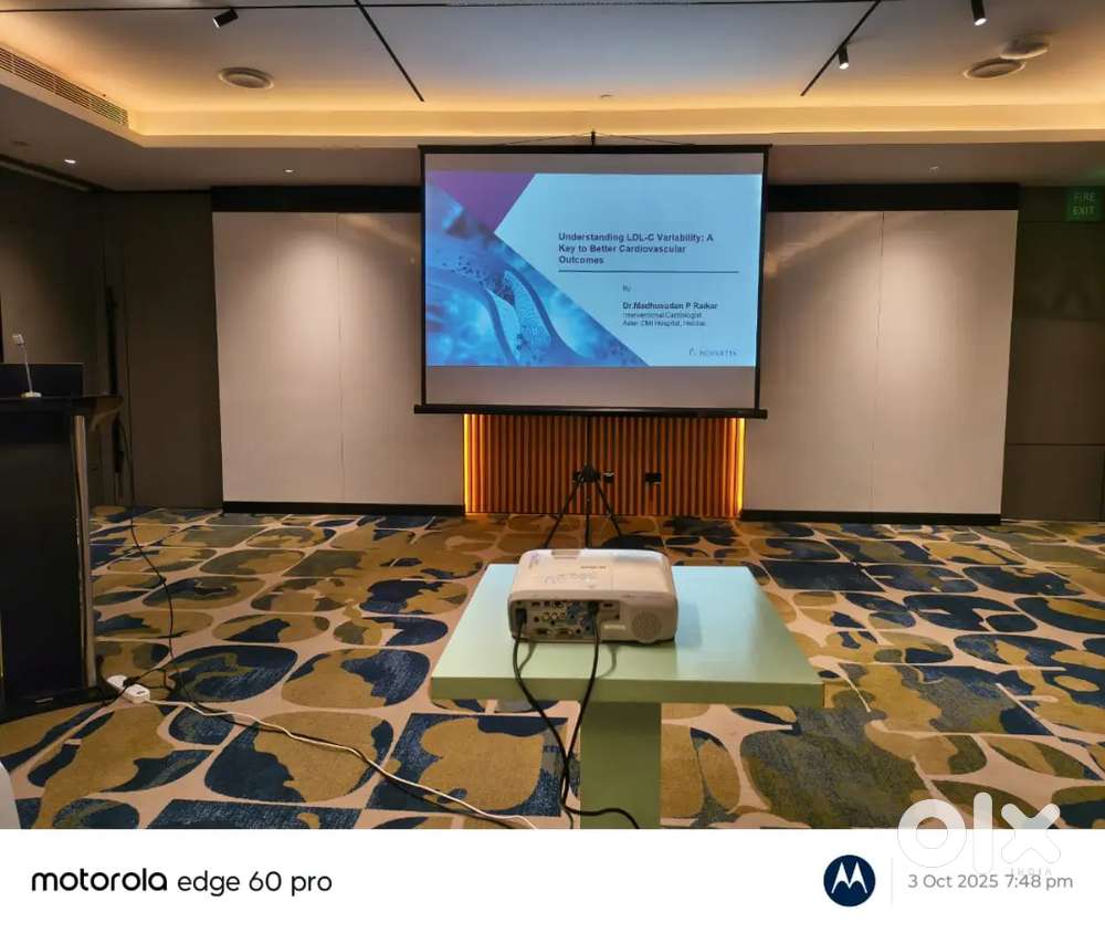 Epson Projector and screen rentals