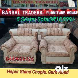 5 Seater Luxury stylish sofa available at bansal Traders