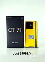 1 Month Used - Realme GT 7T 5G 12gb /256gb In Brand New Condition.
