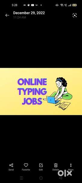 Data entry services available