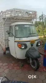 Piaggio ape cng 3 wheeler loading vehicle
