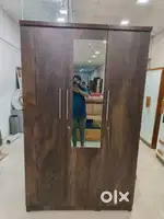 3 DOOR WARDROBE IN JUNGLE WOOD IN WHOLESALE PRICE