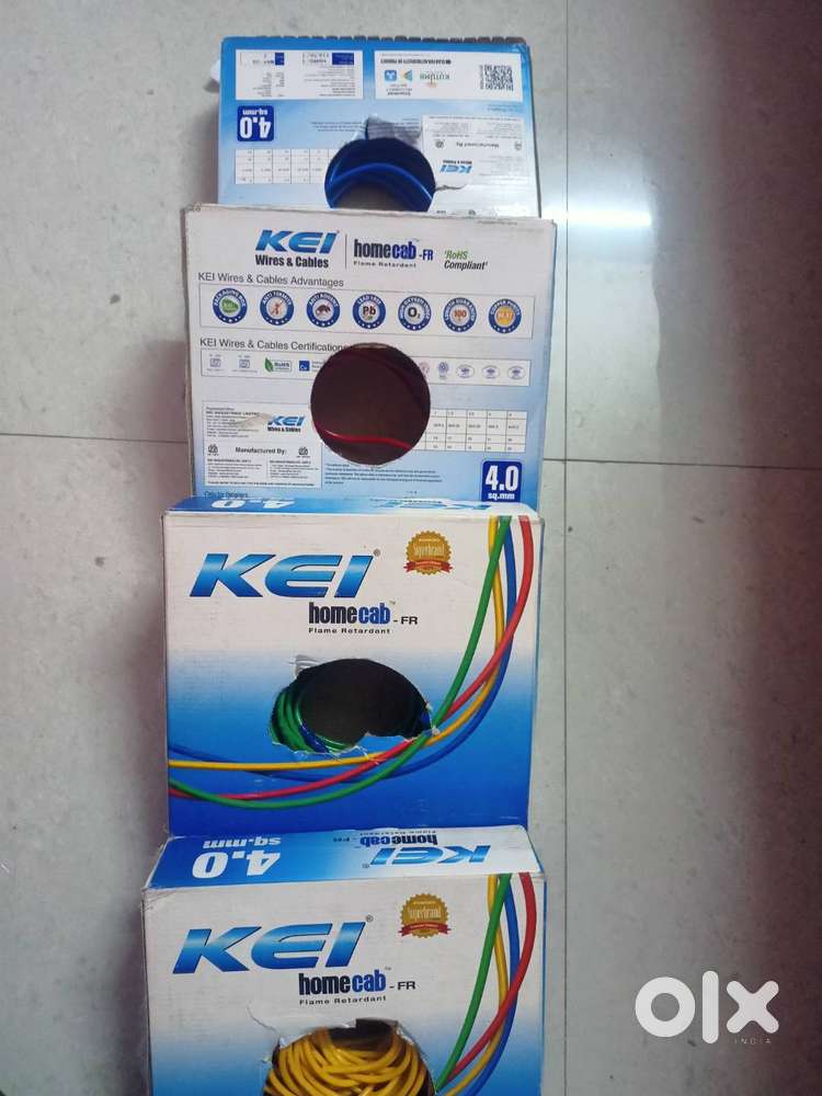 KEI Home cab FR Electrical Wire – 4.0 sq.mm  New