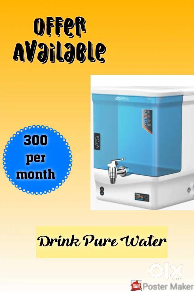 Water Purifier On Rent
