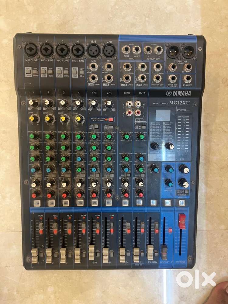 YAMAHA MG12XU 12INPUT STEREO MIXER